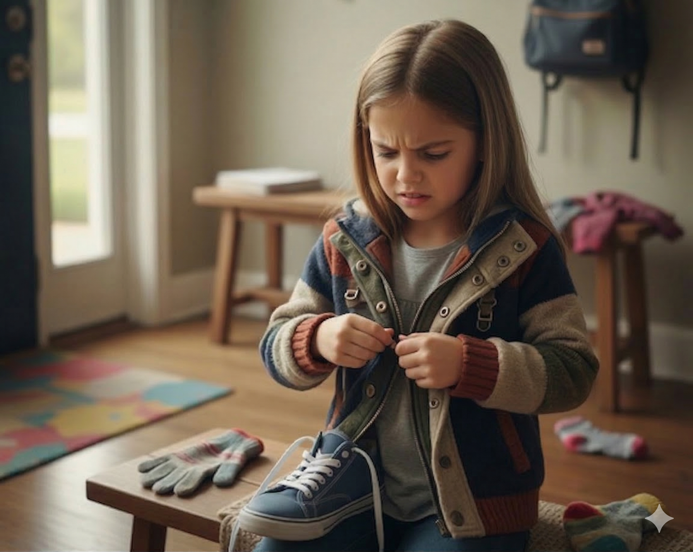 Manque d'autonomie et troubles de la coordination